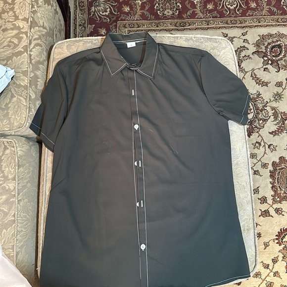 gray button down - Picture 1 of 1